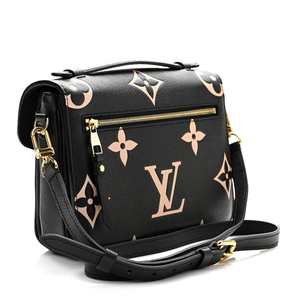 Empreinte Monogram Giant Pochette Metis Black Beige