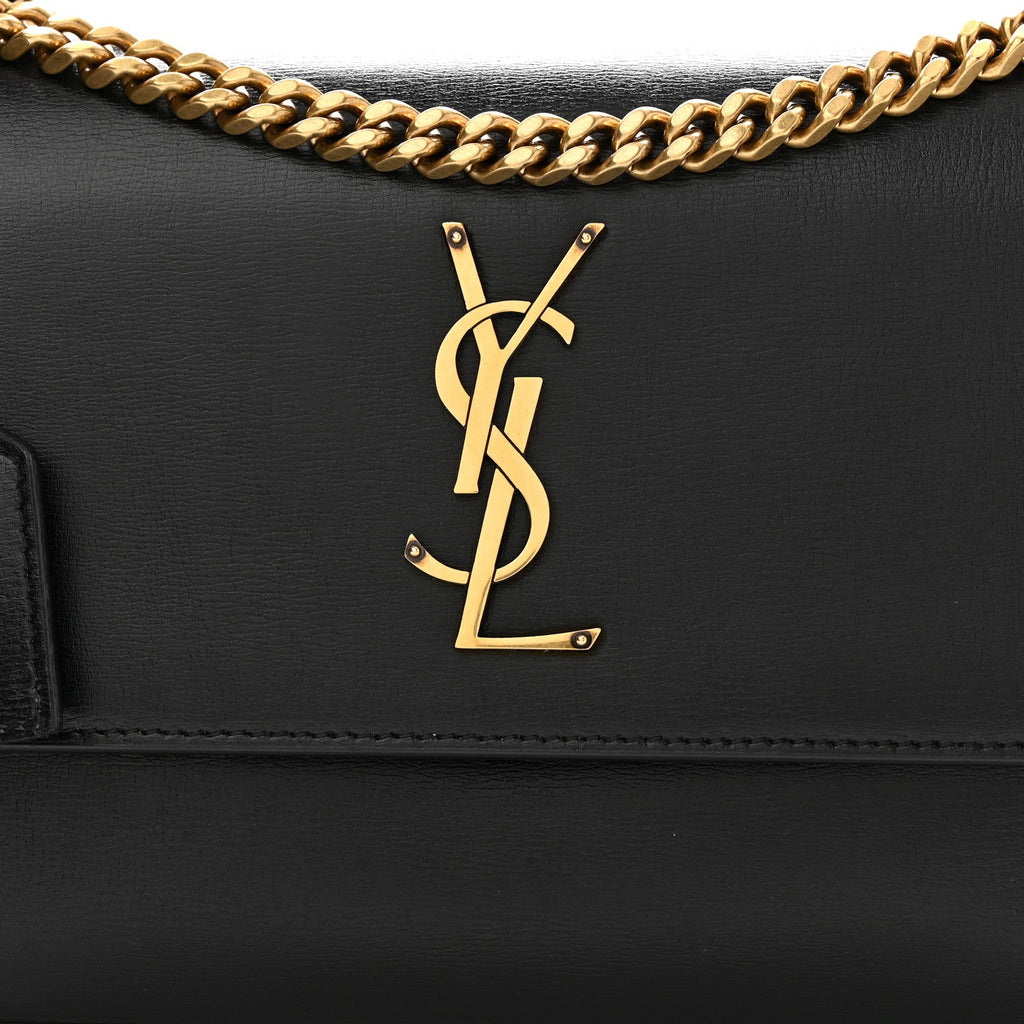 Calfskin Medium Monogram Sunset Black
