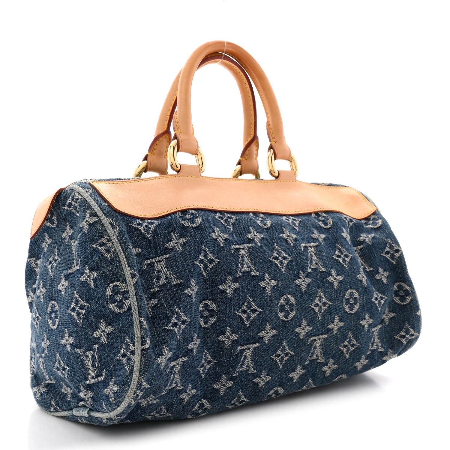 Monogram Denim Neo Speedy Blue