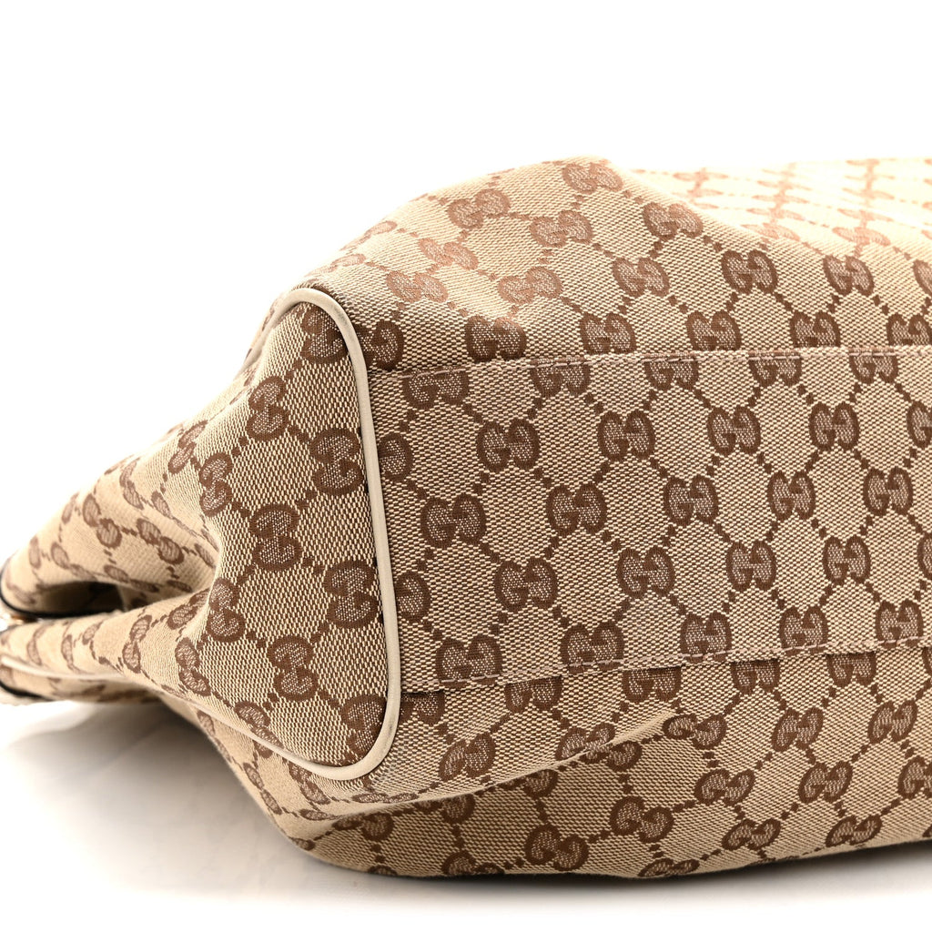 Monogram Medium Sukey Tote Off White