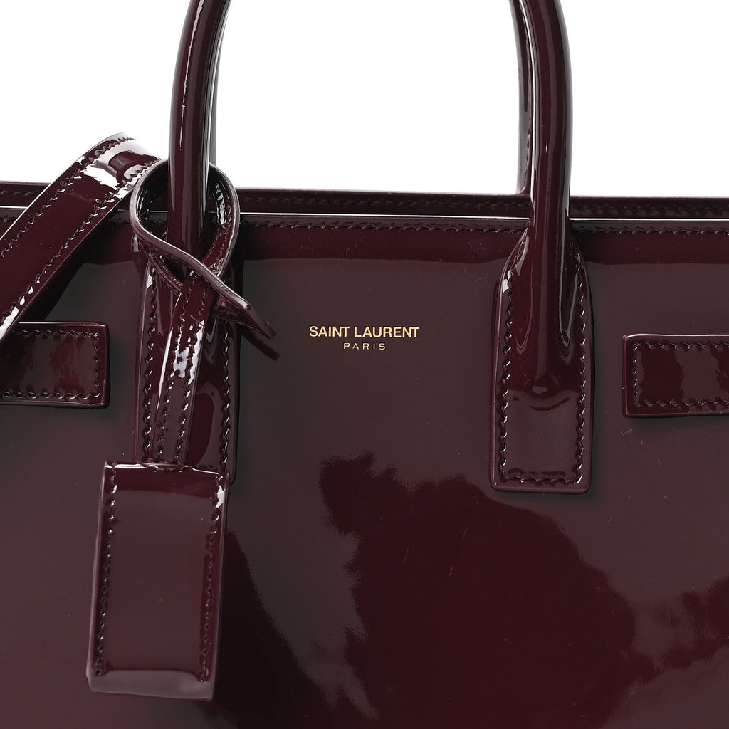 Patent Nano Sac de Jour Dark Red Wine