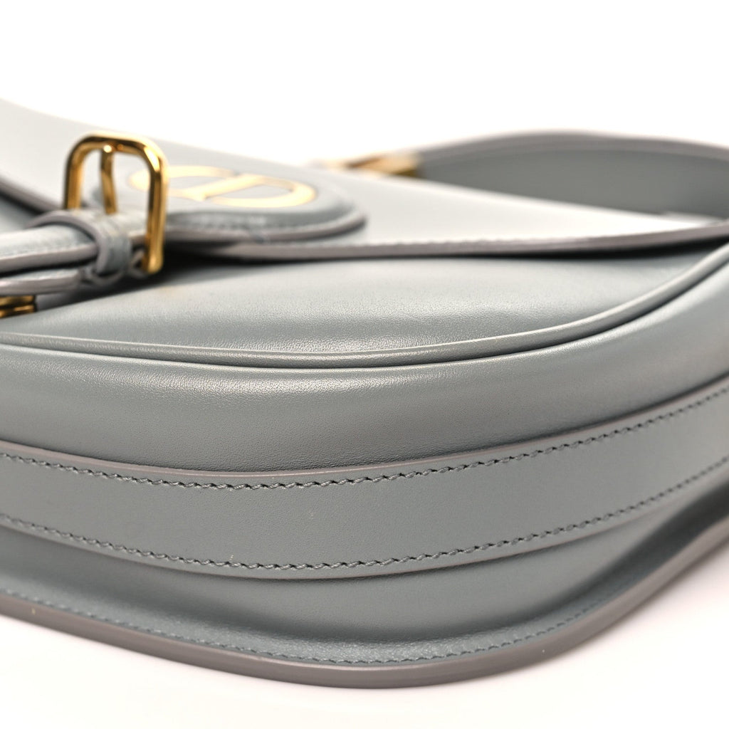 Box Calfskin Medium Bobby Flap Gray