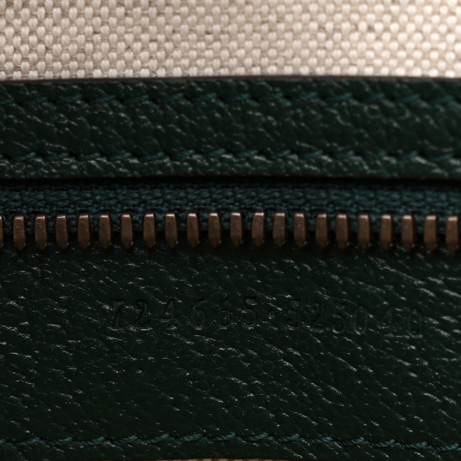 Monogram GG Mignon Textured Dollar Calfskin GG Supreme Monogram Quilted Mini GG Large Tote Bag Green Beige Ebony
