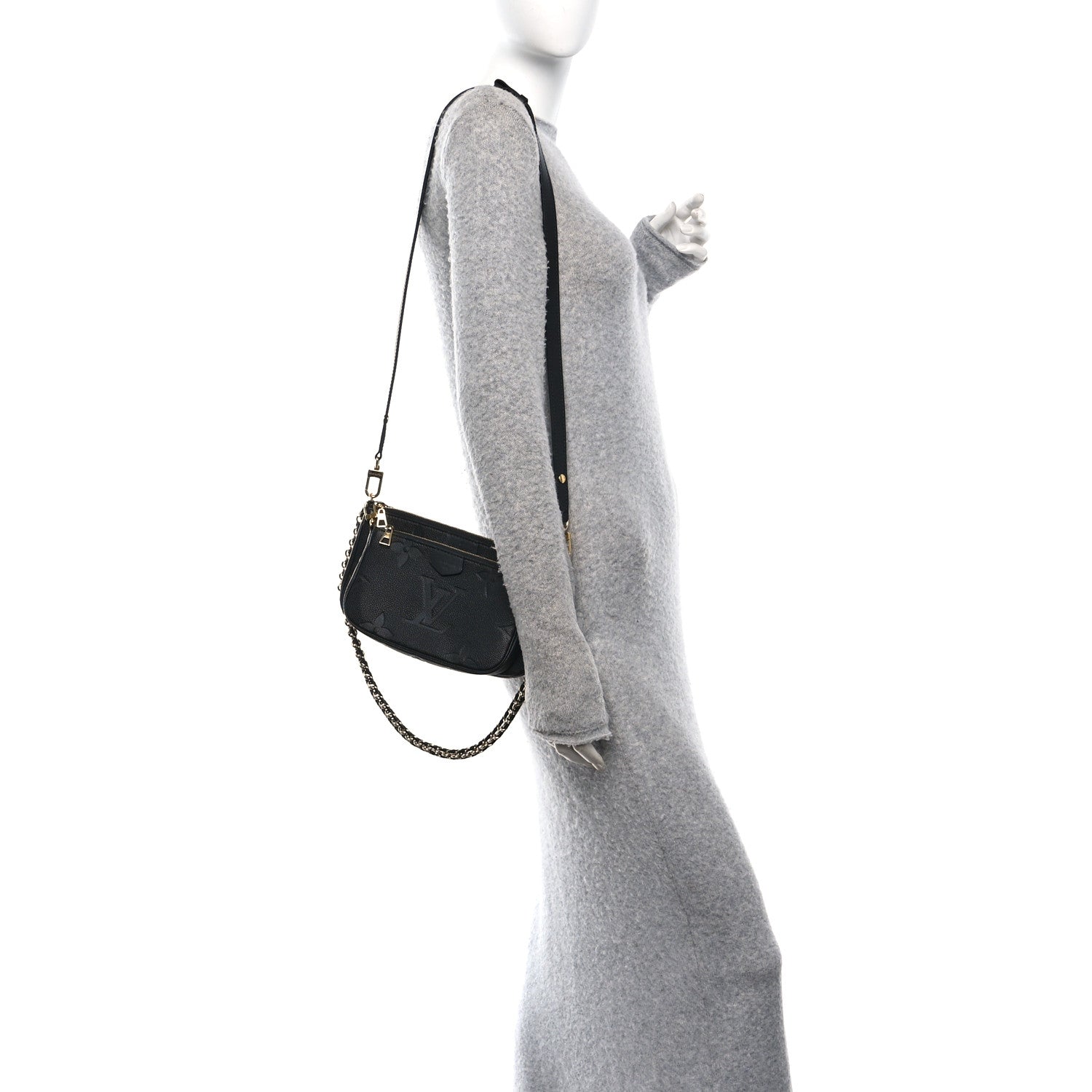 Empreinte Monogram Giant Multi Pochette Accessories Black