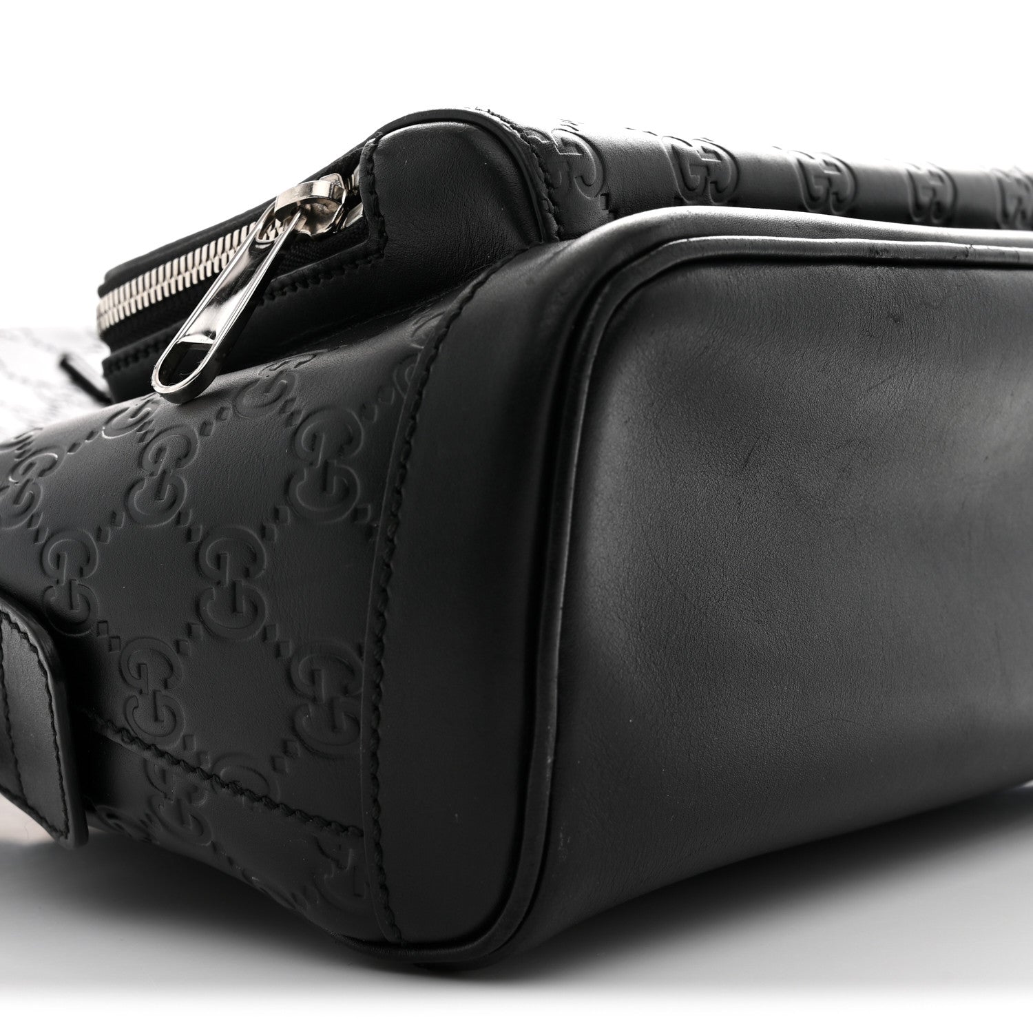 Guccissima Signature Small Day Backpack Black