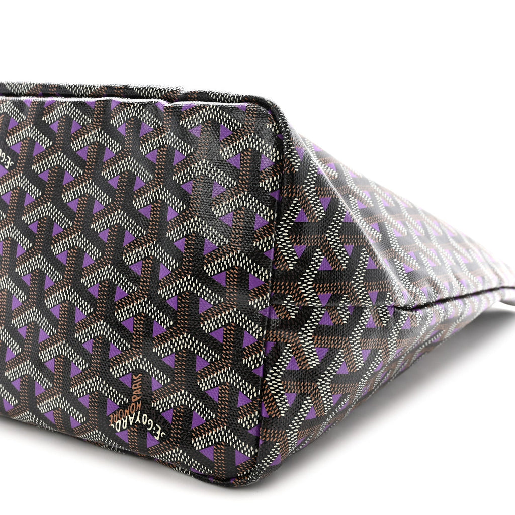 Goyardine Saint Louis Claire Voie PM Black Purple