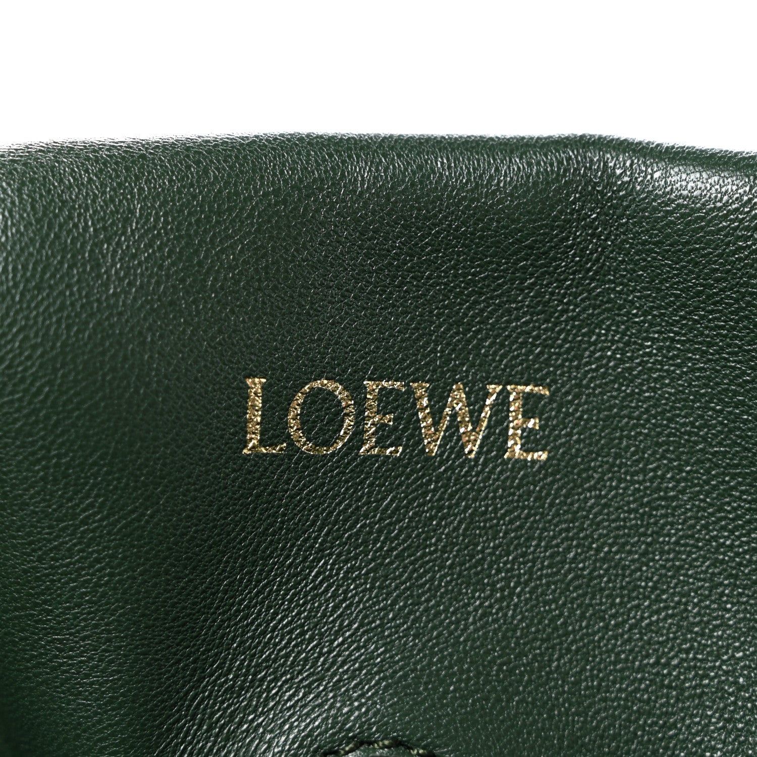 Calfskin Quilted Flamenco Knot Clutch Verde
