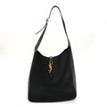 Smooth Calfskin Large Le 5 A 7 Soft Hobo Black