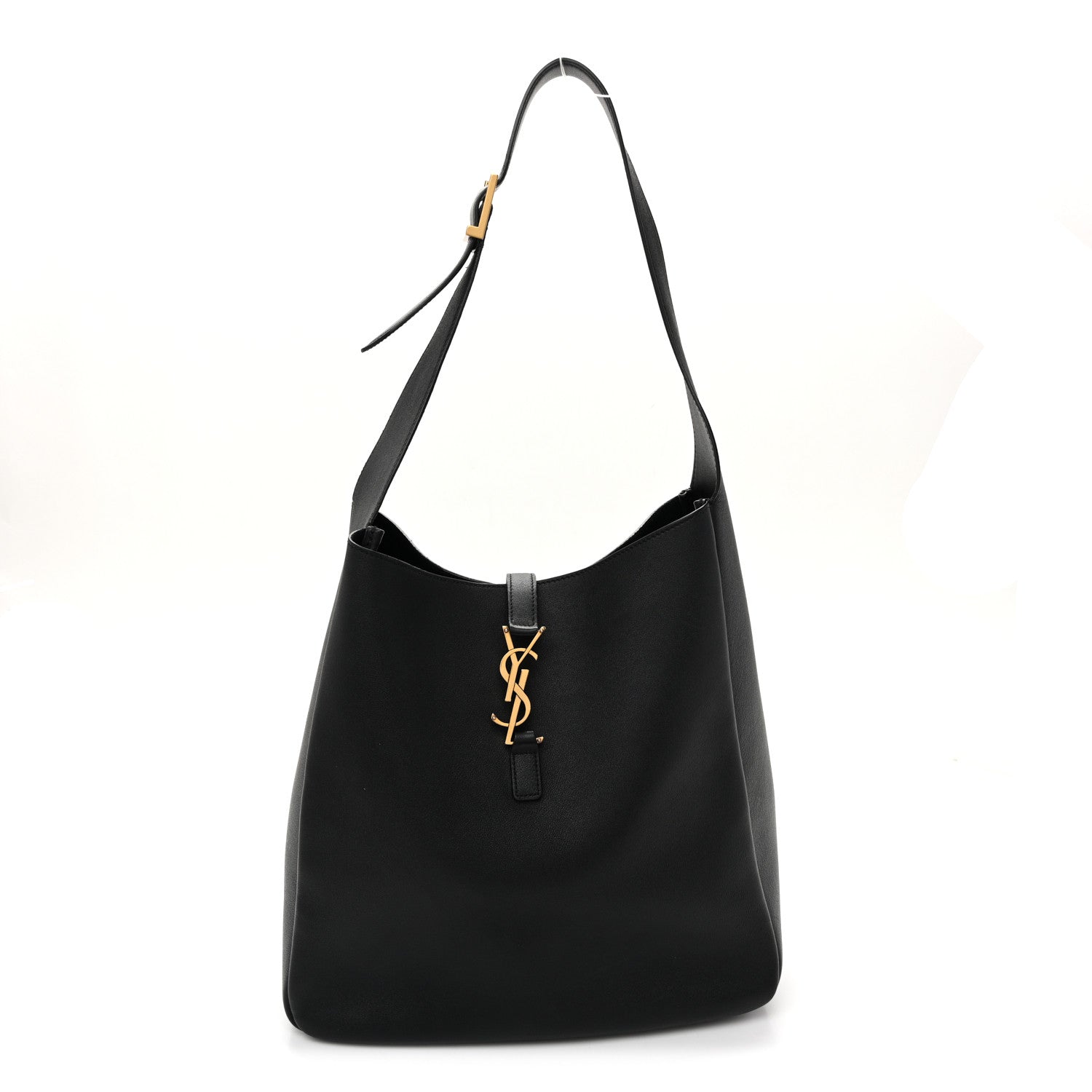 Smooth Calfskin Large Le 5 A 7 Soft Hobo Black