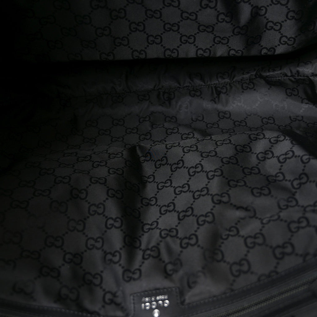 Nylon Logo Tote Black