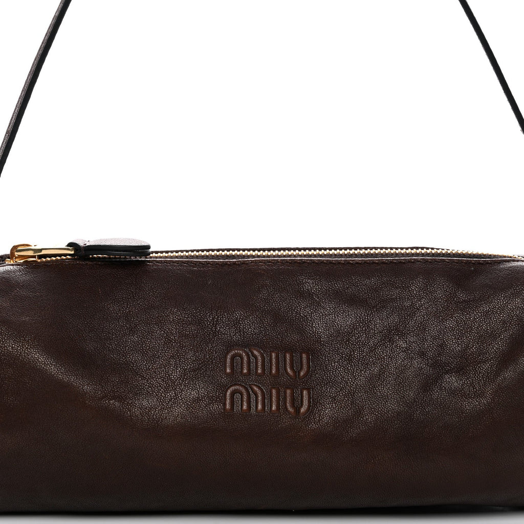 Nappa Aviator Mini Pouch Briarwood