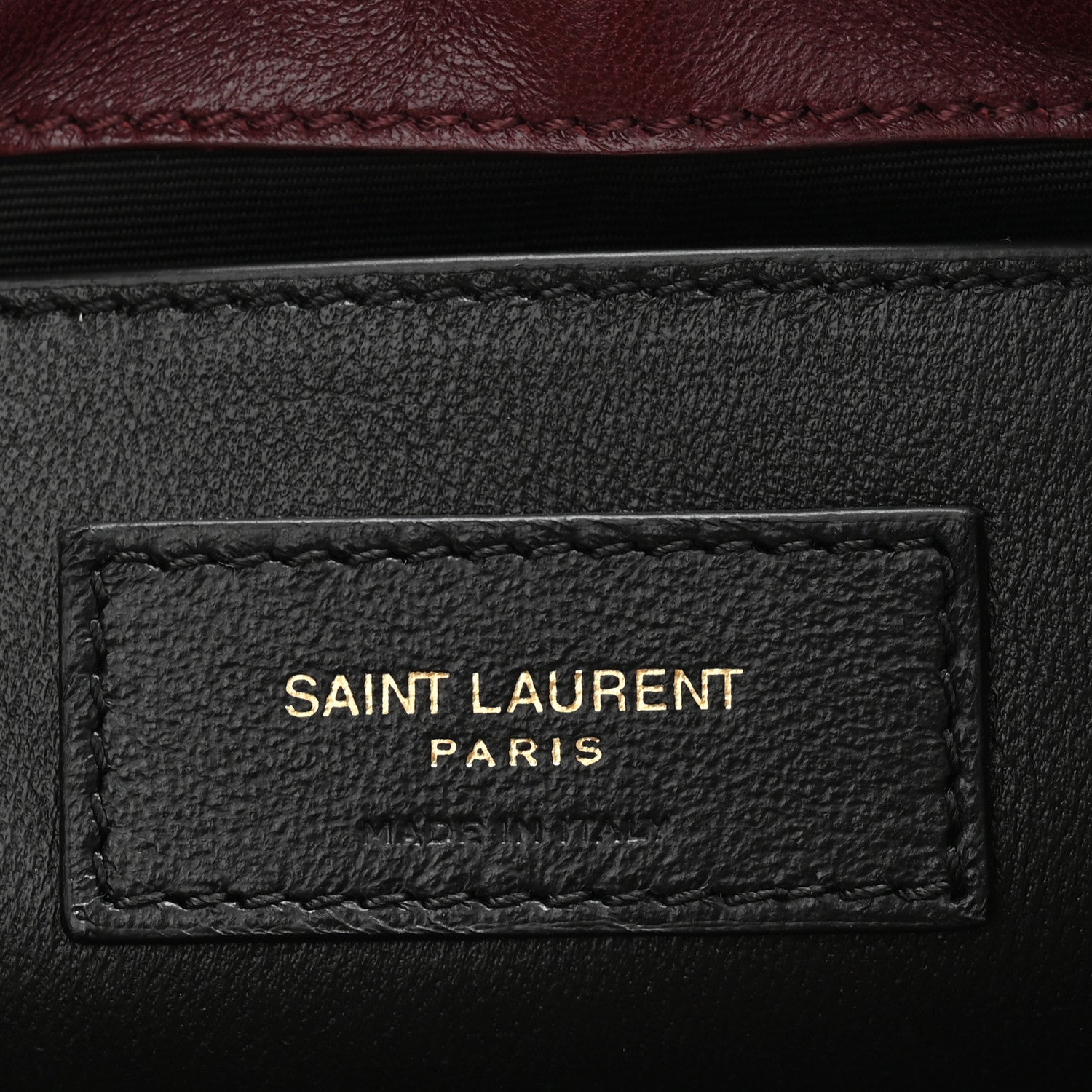 Lambskin Quilted Monogram Mini Nolita Rouge Cabernet