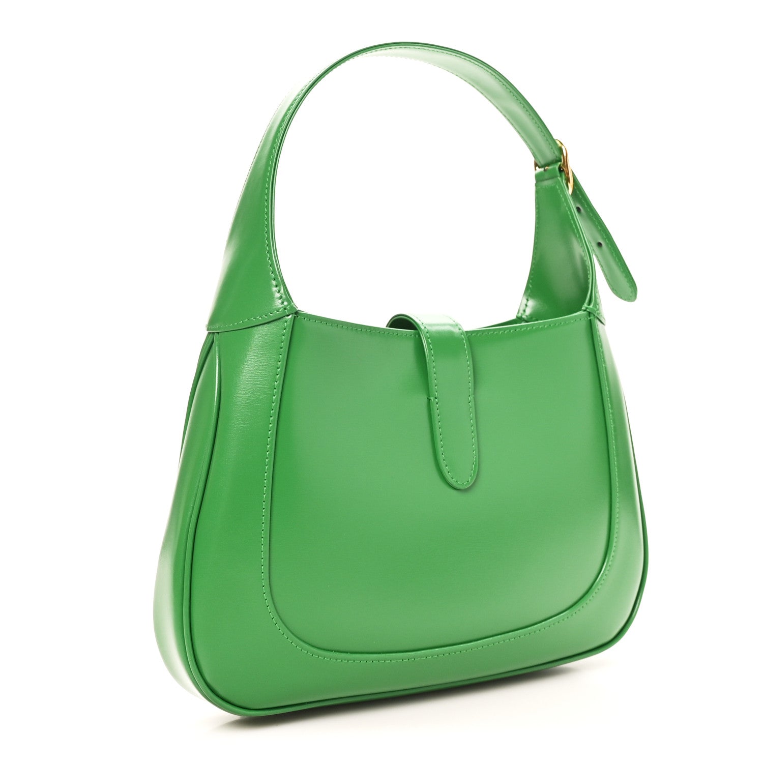 Boarded Dyana Lux Calfskin Small Jackie 1961 Hobo Spring Green