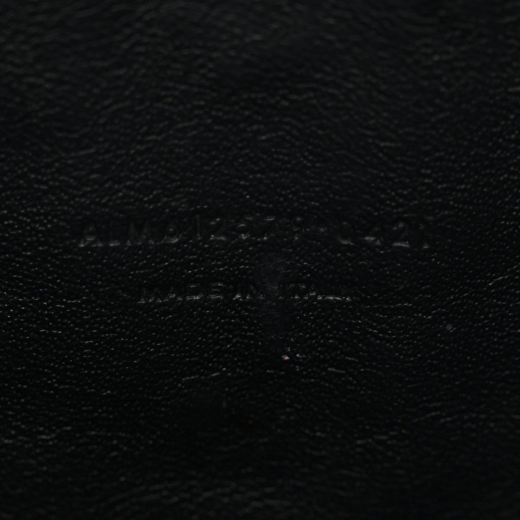 Grain De Poudre Matelasse Monogram Mini Lou Camera Bag Black