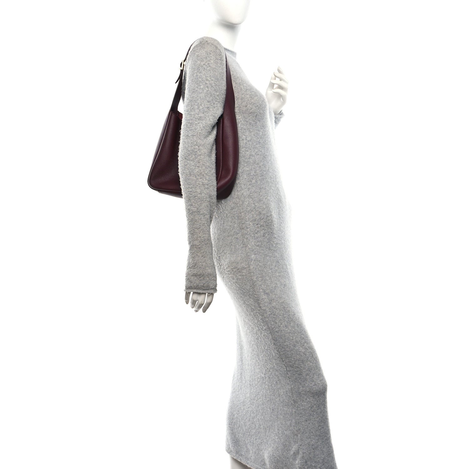Smooth Calfskin Small Le 5 A 7 Soft Hobo Rouge Legion