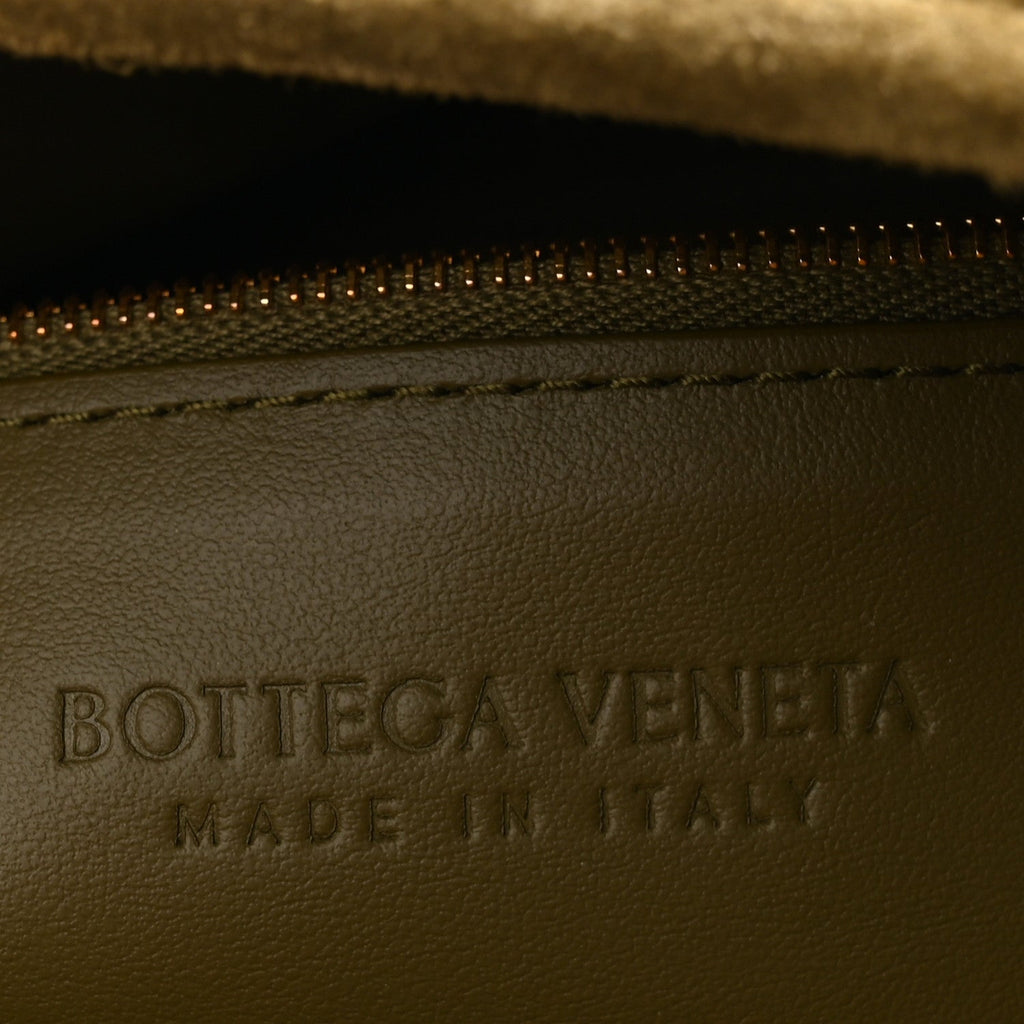 Suede Intrecciato Large Hop Mud