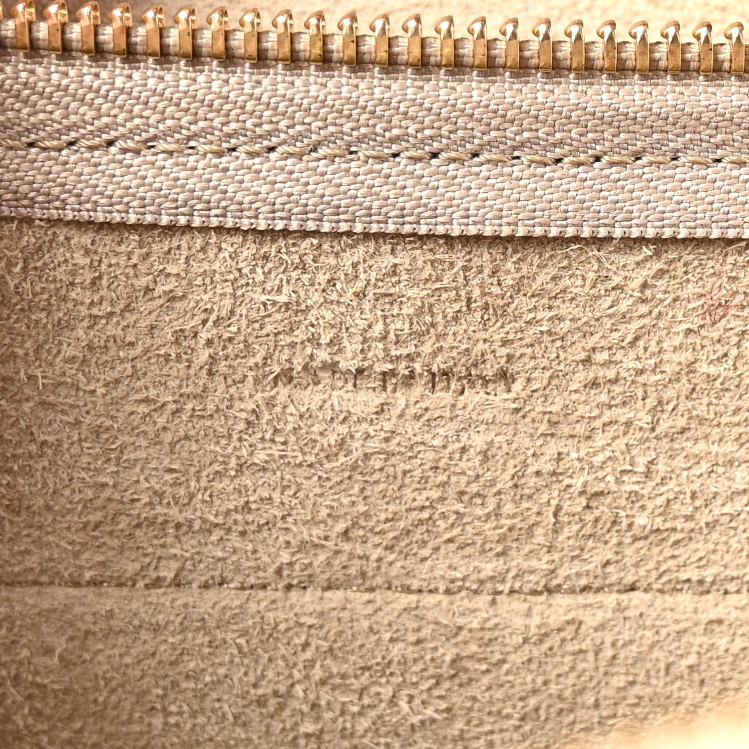Grained Calfskin Nano Belt Bag Light Taupe