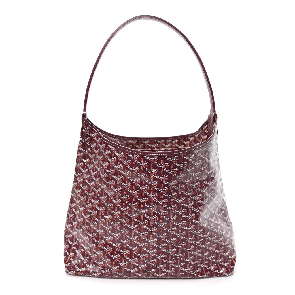 Goyardine Boheme Hobo Burgundy