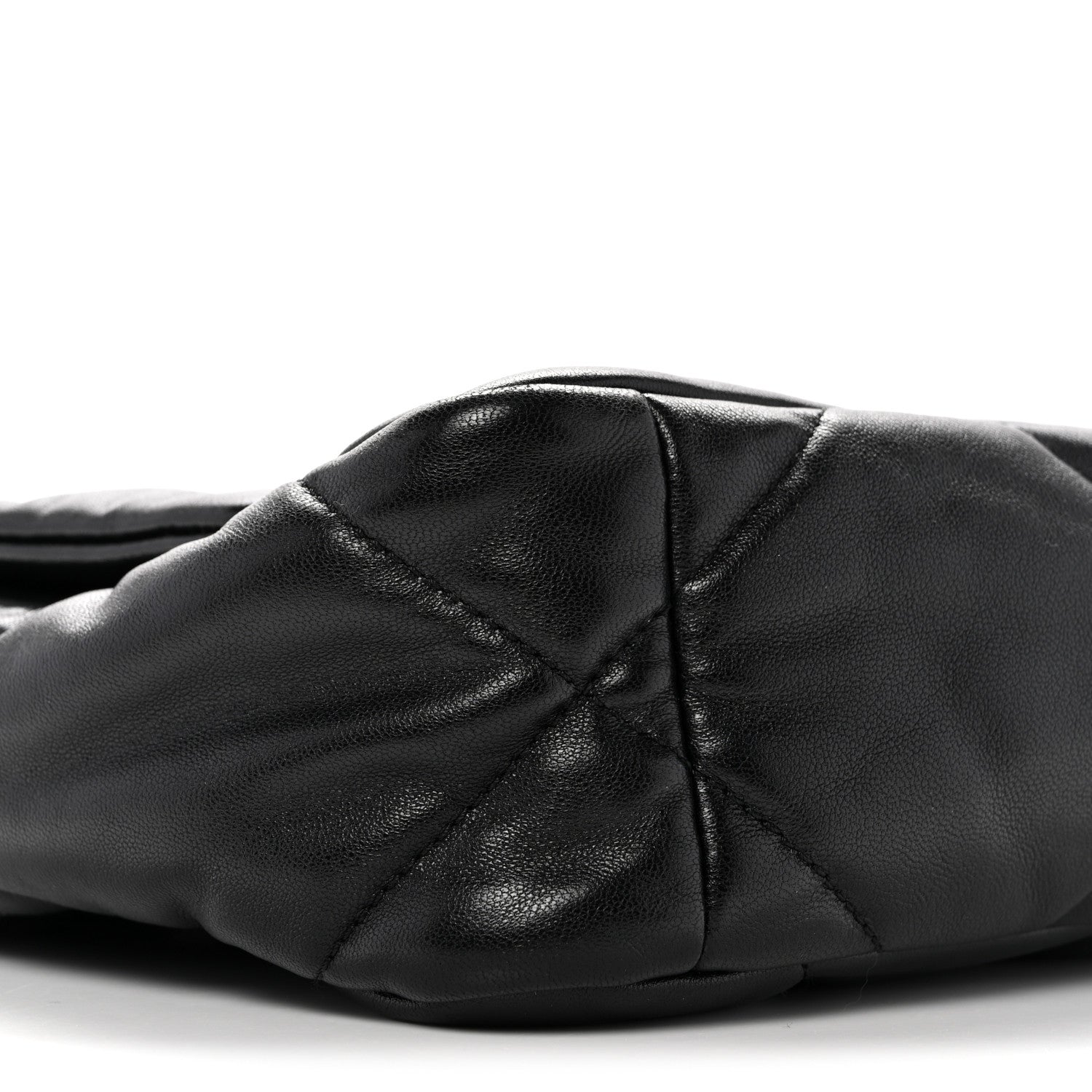 Goatskin Quilted Medium Chanel 19 Flap Black