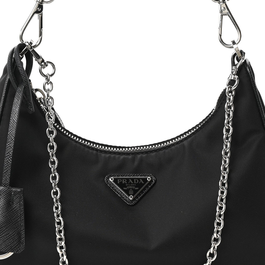 Nylon Re-Edition 2005 Shoulder Bag Black