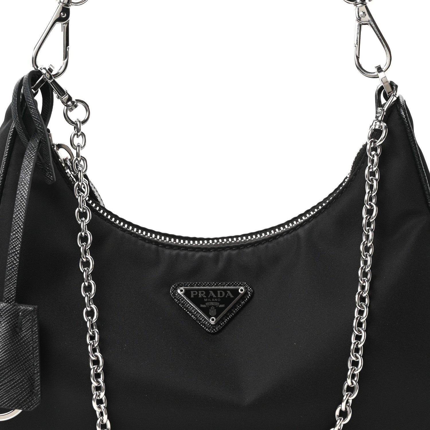 Nylon Re-Edition 2005 Shoulder Bag Black