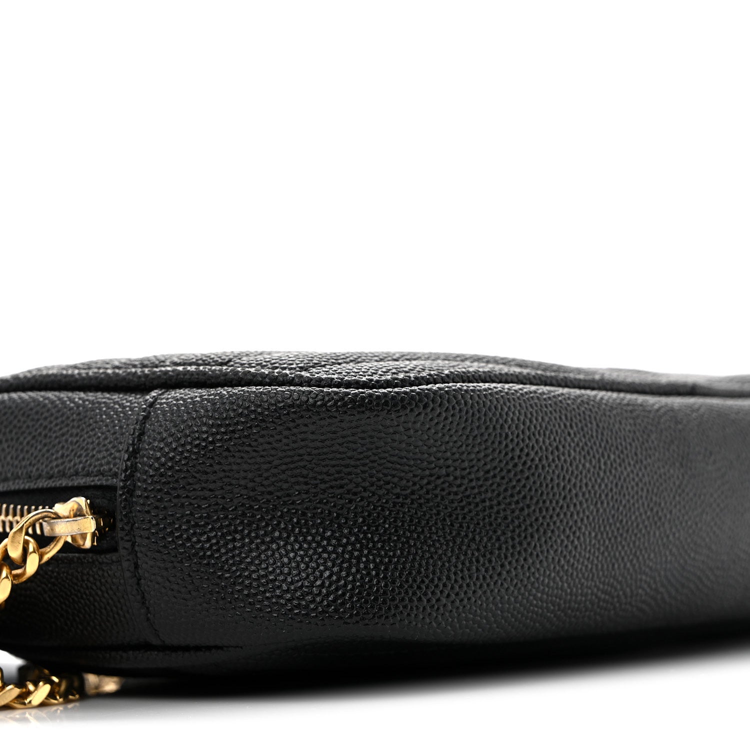 Grain De Poudre Matelasse Monogram Mini Lou Camera Bag Black