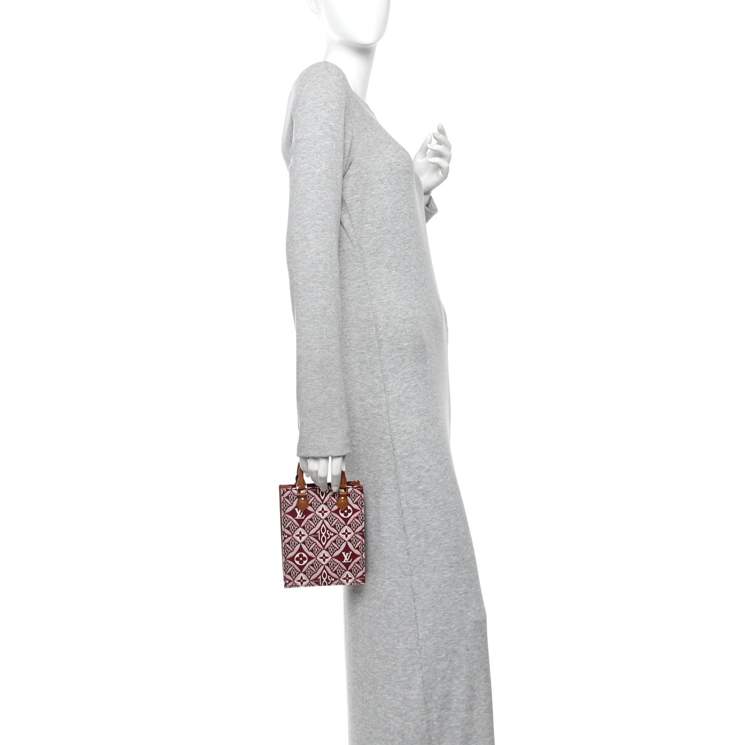 Jacquard Since 1854 Petit Sac Plat Bordeaux