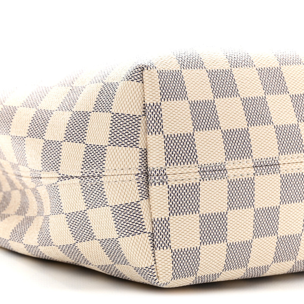 Damier Azur Graceful PM Rose Ballerine