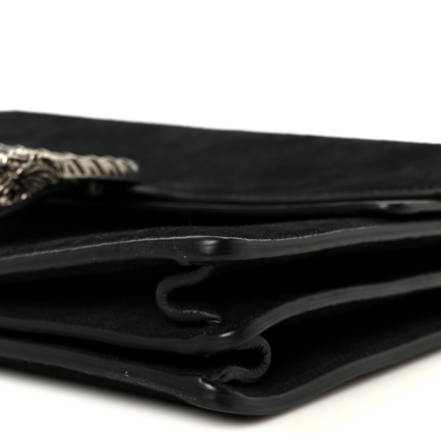 Suede Medium Dionysus Shoulder Bag Black