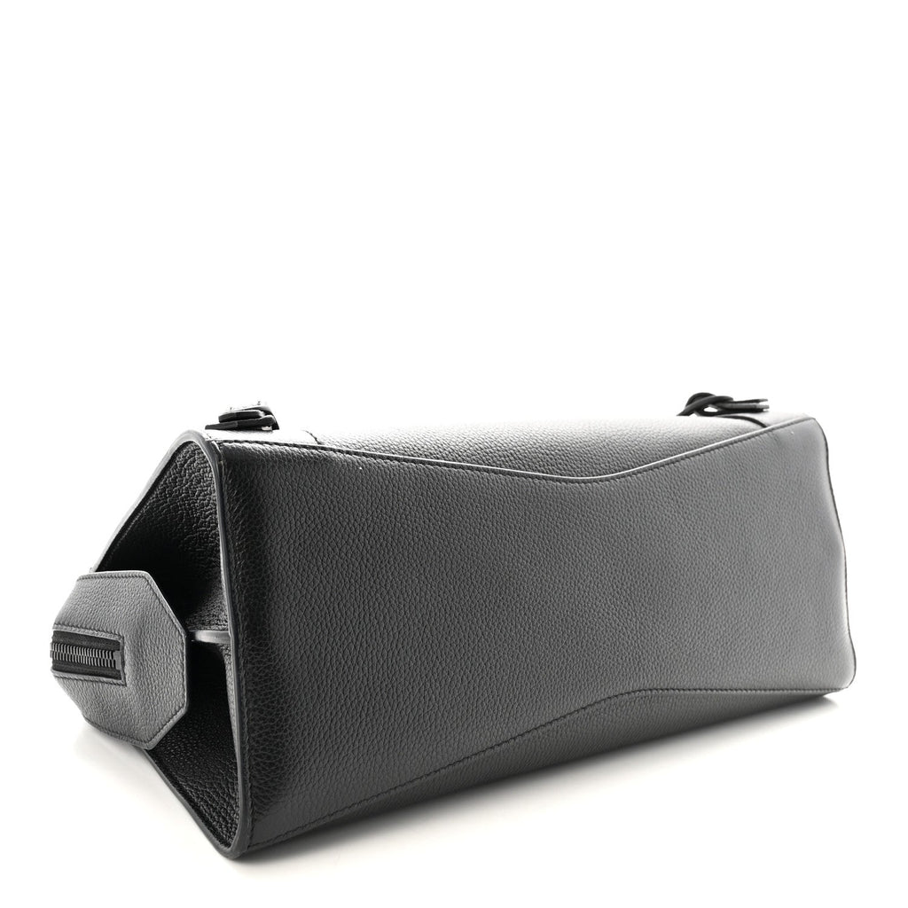 Grained Calfskin Neo Classic Black Hardware S City Black