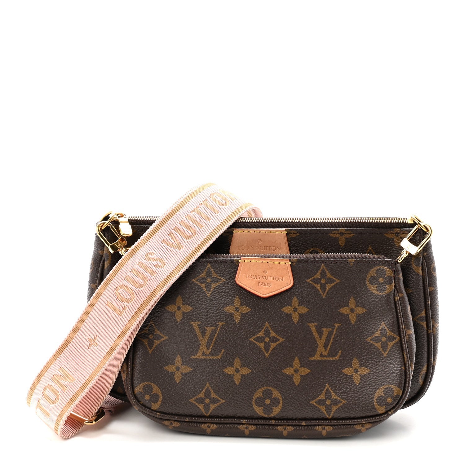 Monogram Multi Pochette Accessories Rose Clair