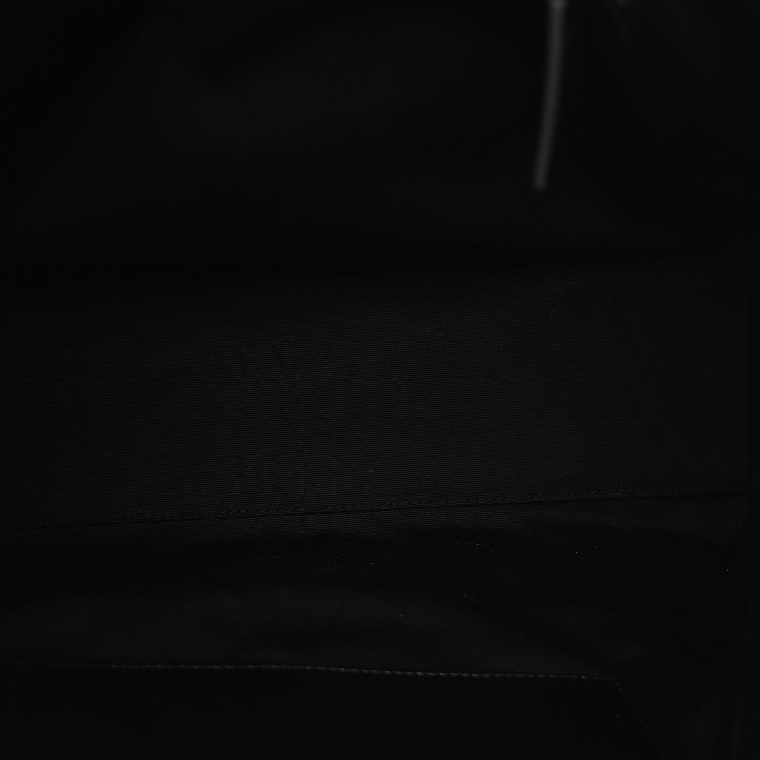 Crinkled Calfskin Matelasse Monogram Large Niki Shopper Tote Black
