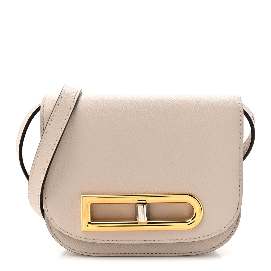 Alpina Calfskin Toy Lingot Crossbody Sesame