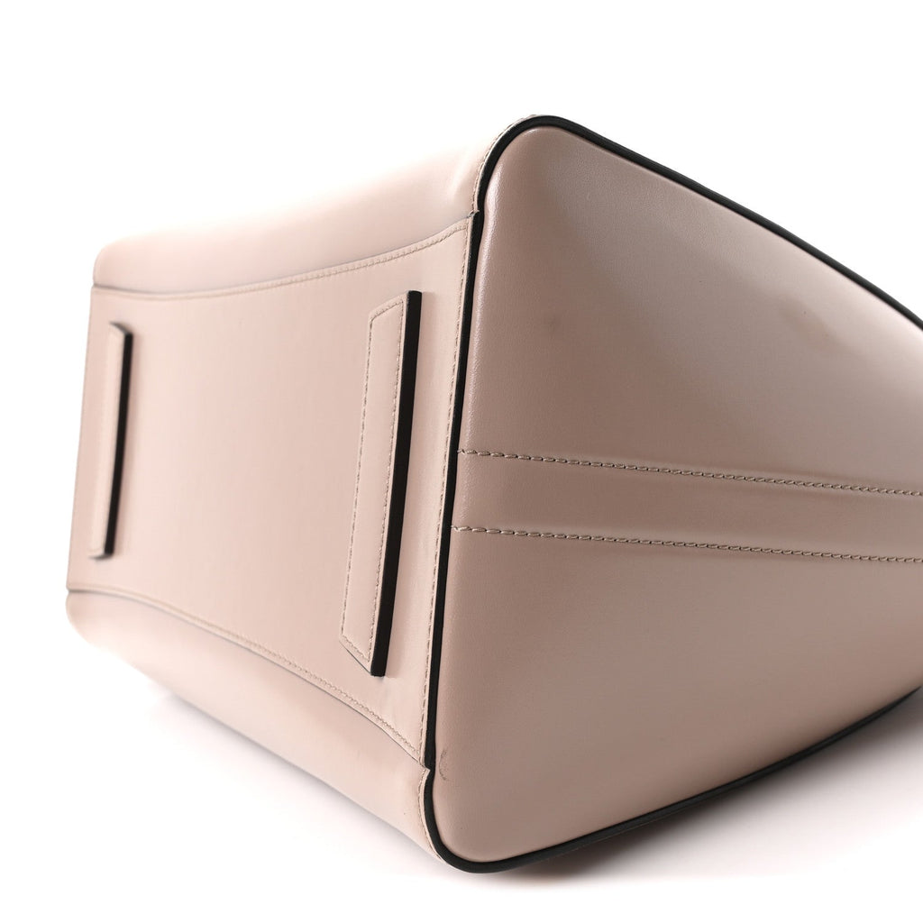Shiny Lord Calfskin Medium Antigona Taupe