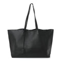 Calfskin Large Shopping Tote Black