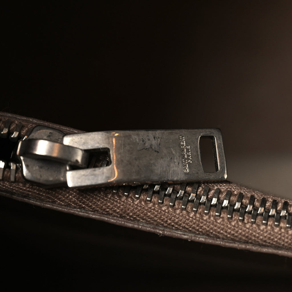 Grained Calfskin Baby Sac De Jour Souple Taupe