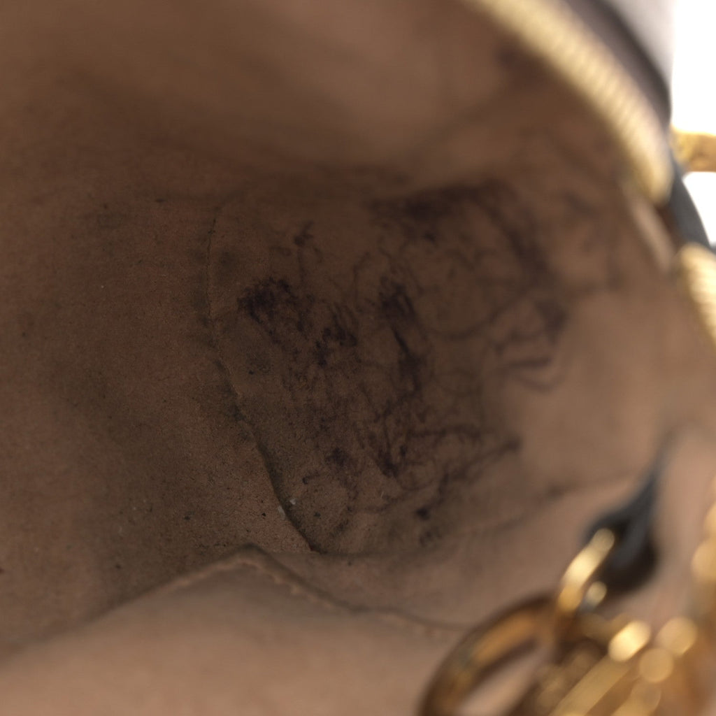 GG Supreme Monogram Web Mini Ophidia Shoulder Bag Brown
