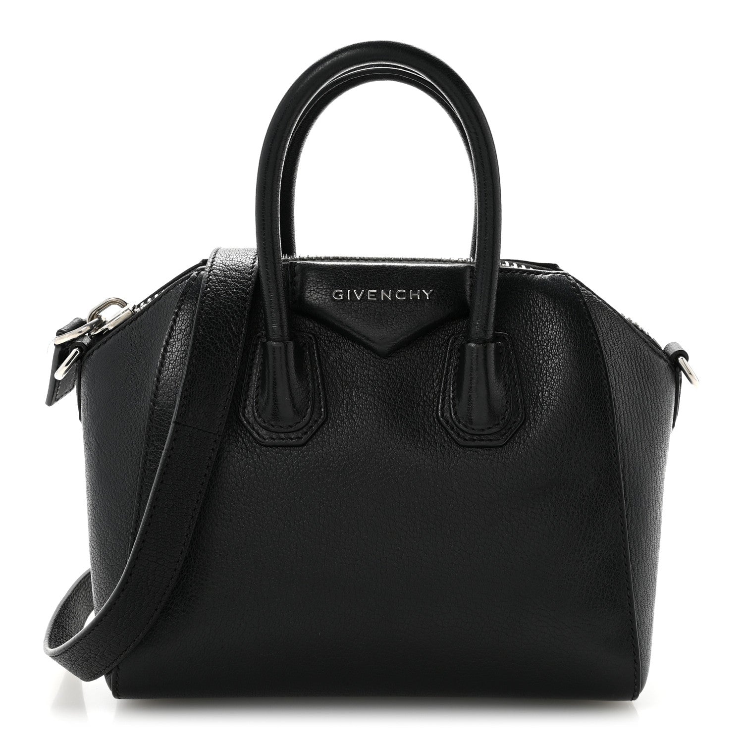 Sugar Goatskin Mini Antigona Black
