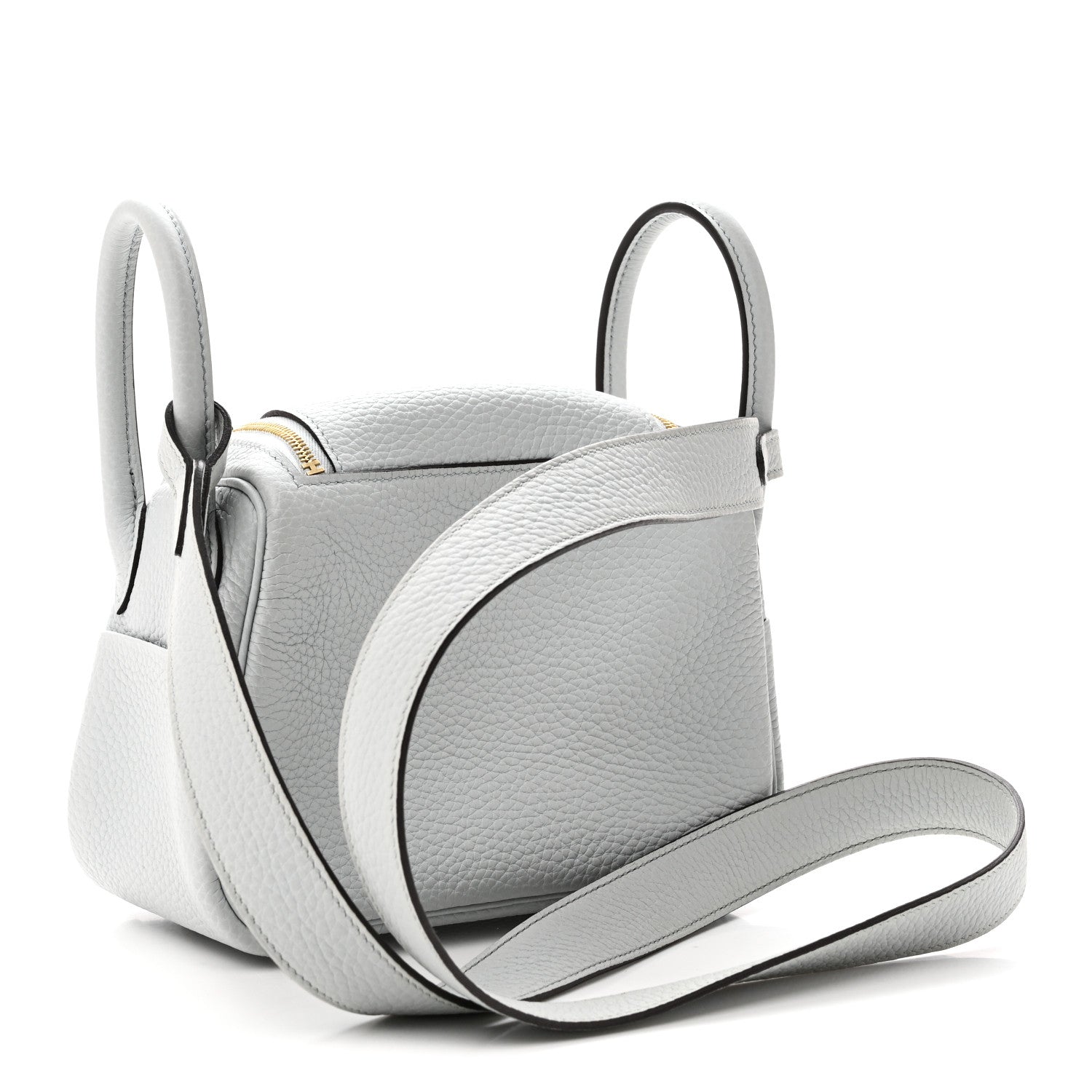 Taurillon Clemence Mini Lindy 20 Bleu Pale