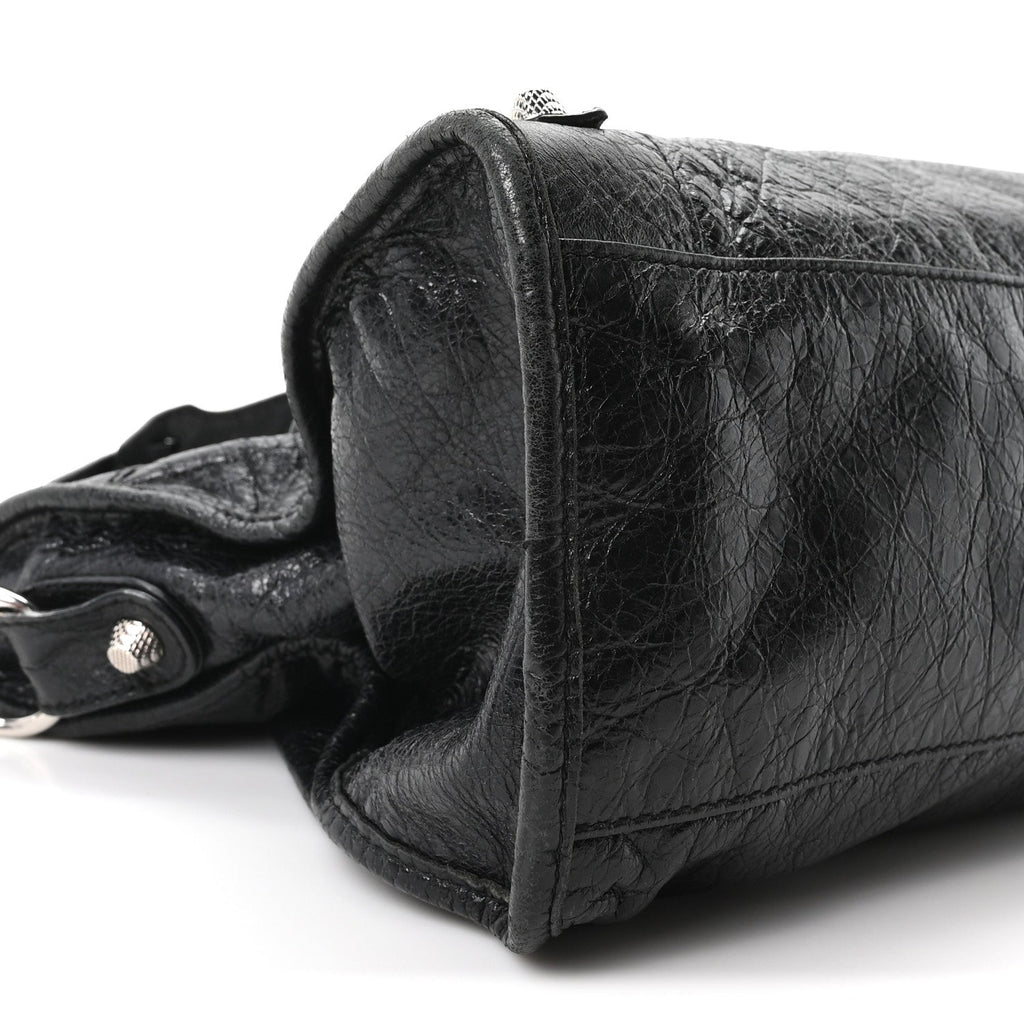 Agneau Giant 12 Silver Hardware City Black