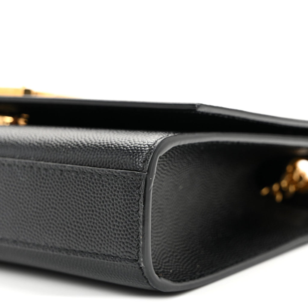 Grain De Poudre Small Monogram Kate Satchel Black