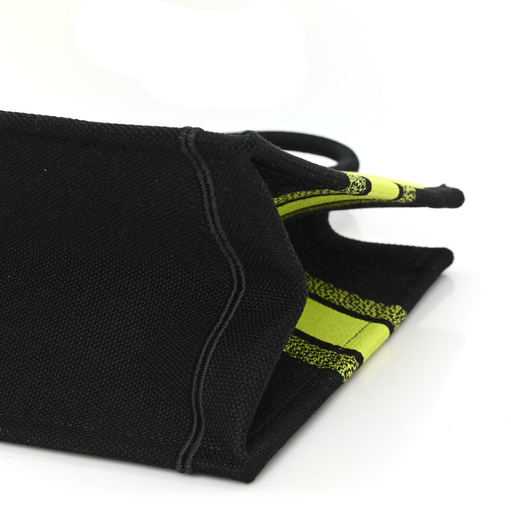 Canvas Embroidered Medium Miss Dior Graffiti Book Tote Green Blue