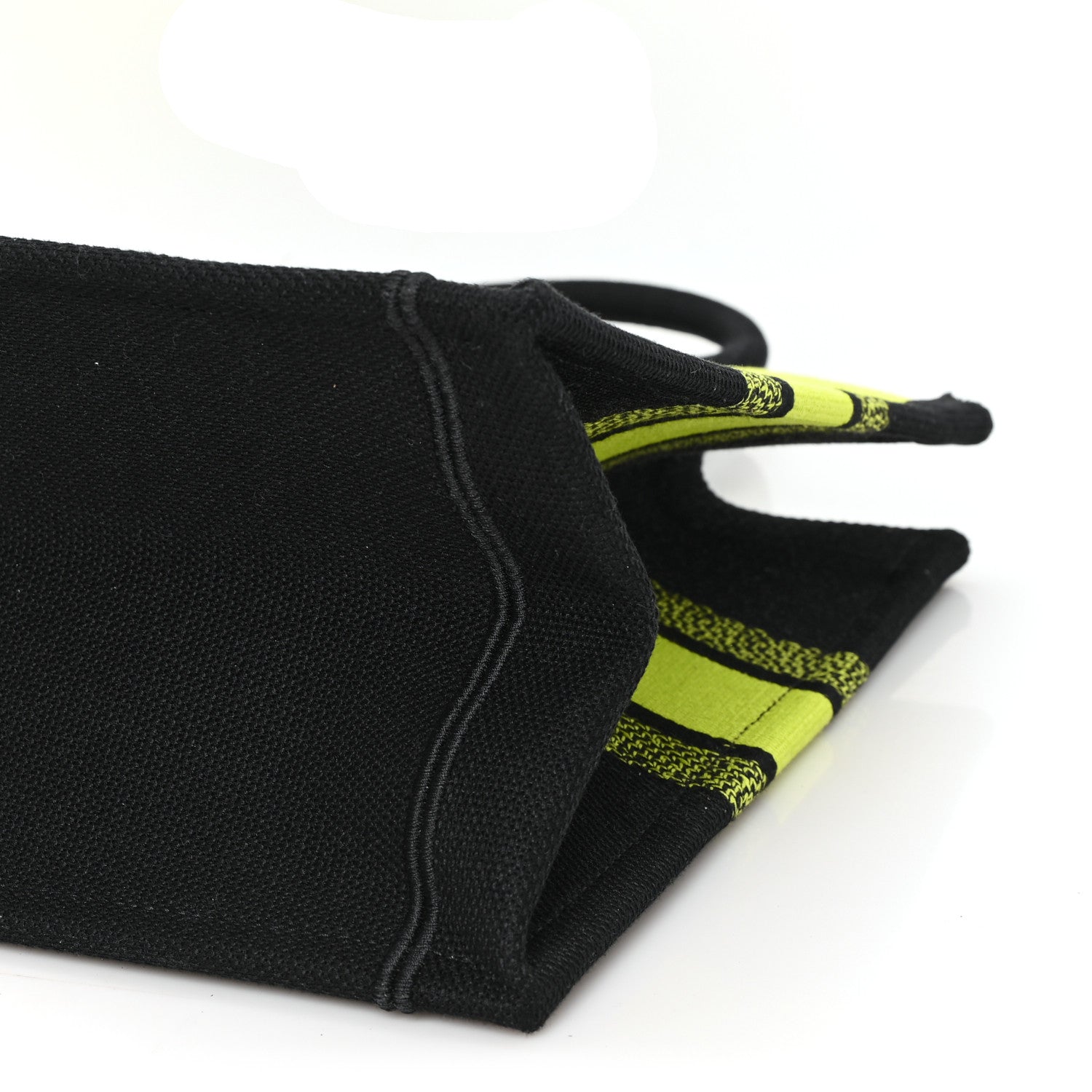 Canvas Embroidered Medium Miss Dior Graffiti Book Tote Green Blue