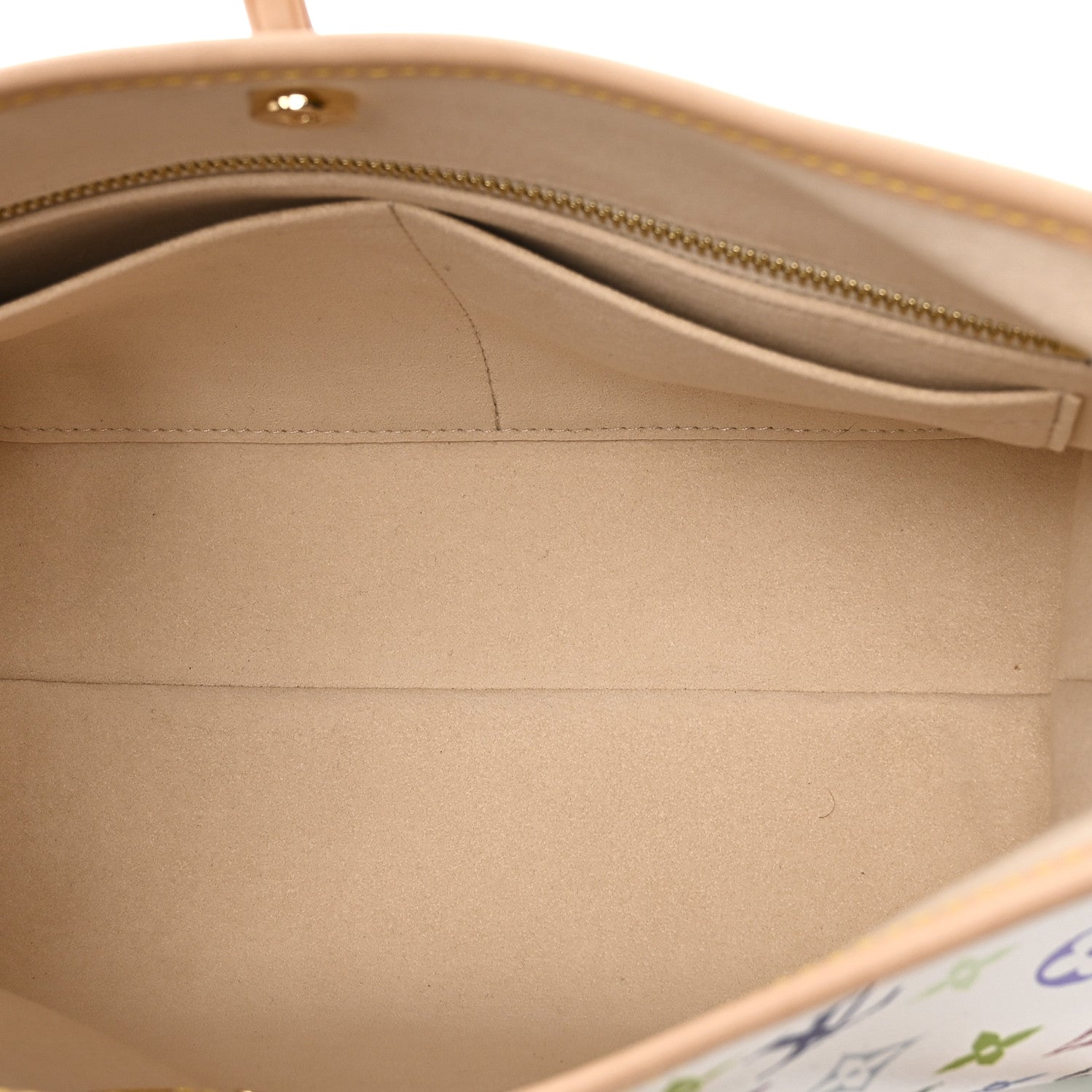 LV x TM Monogram Multicolor CarryAll PM White