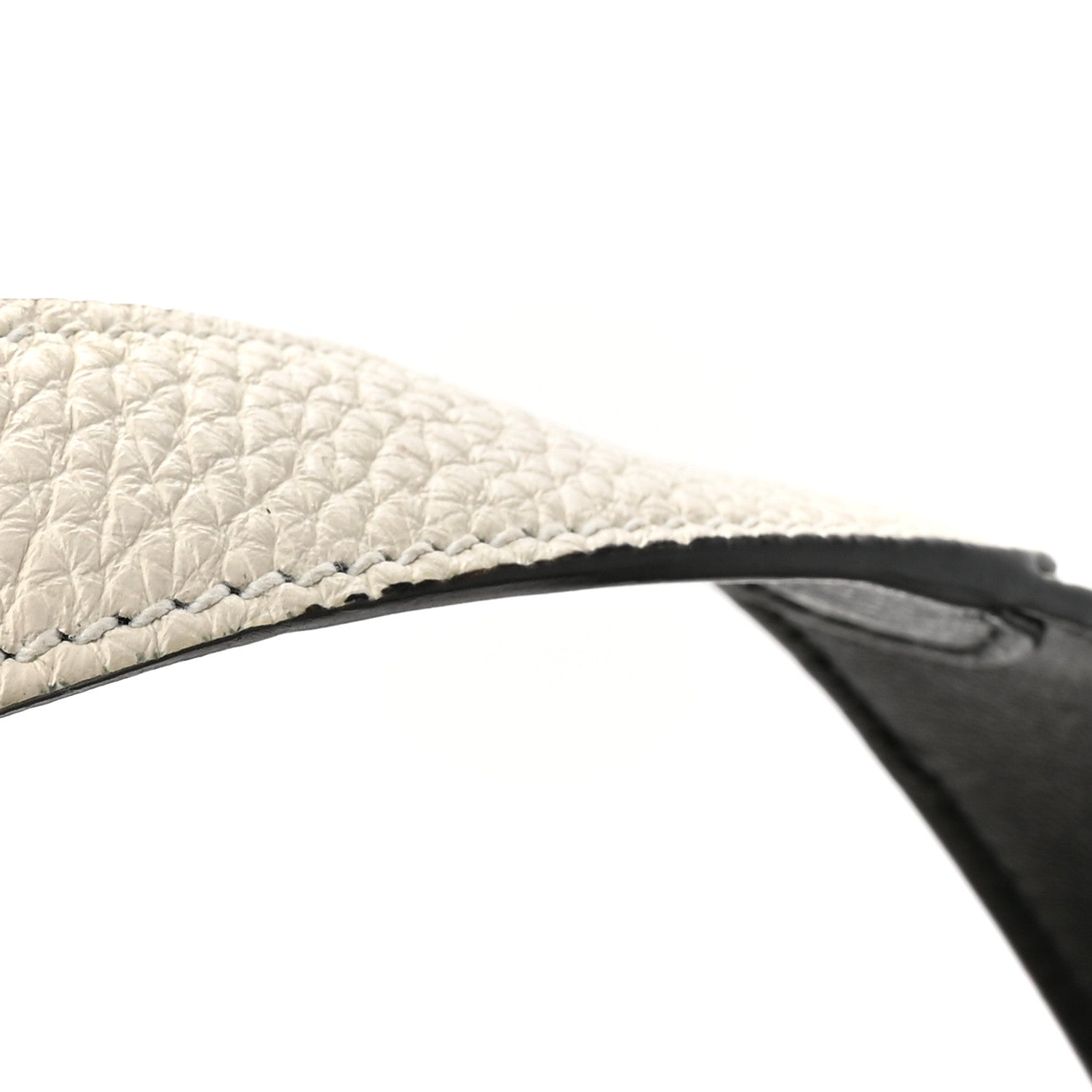 Vitello Daino Soft Medium Dynamique Tote White Black