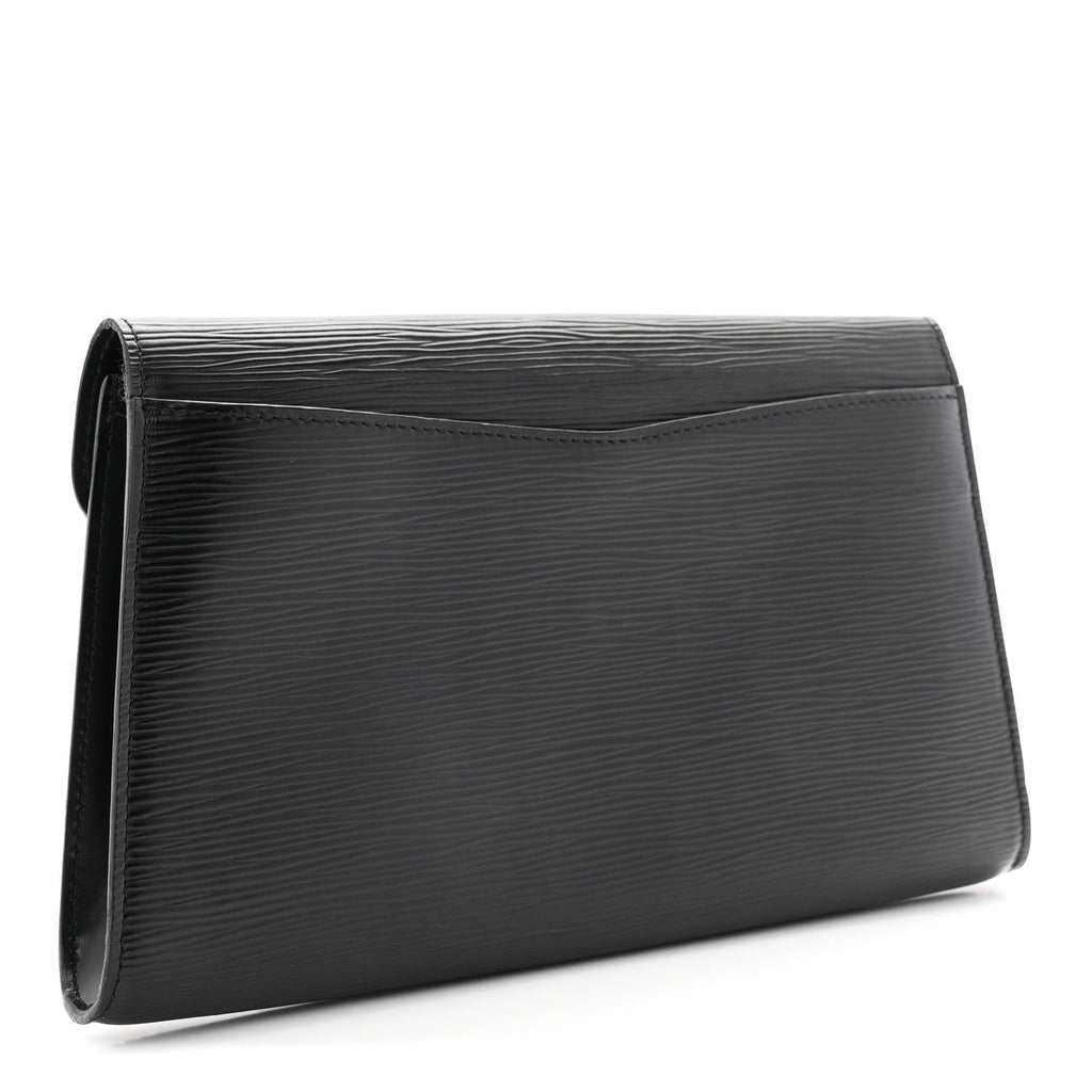 Epi Art Deco Clutch Black