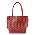 Goyardine Reversible Mini Anjou Red