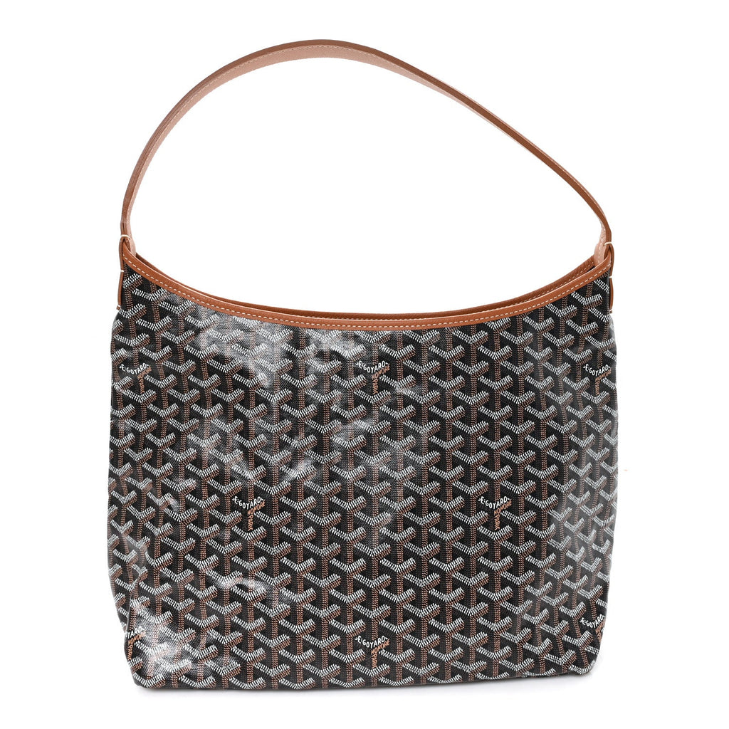 Goyardine Boheme Hobo Black Gold