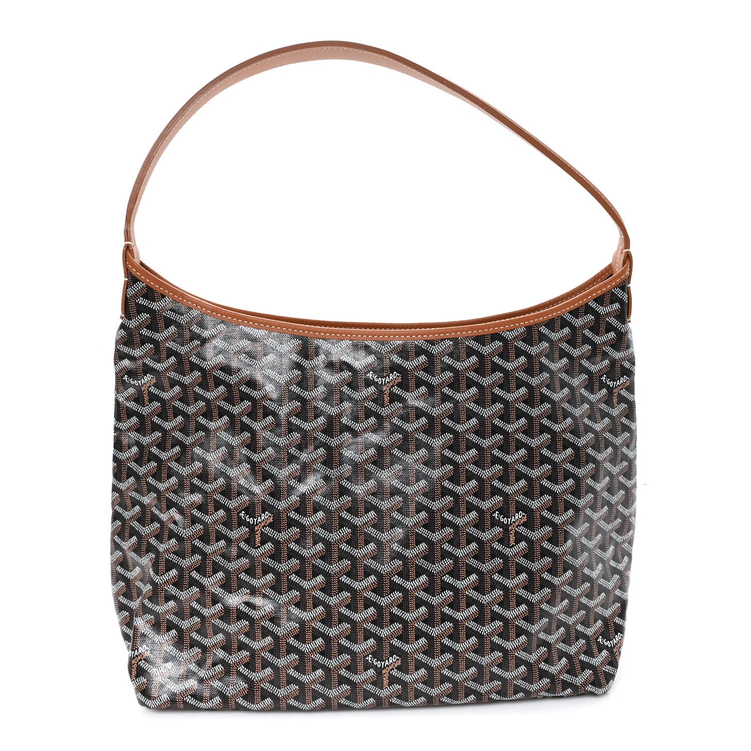 Goyardine Boheme Hobo Black Gold