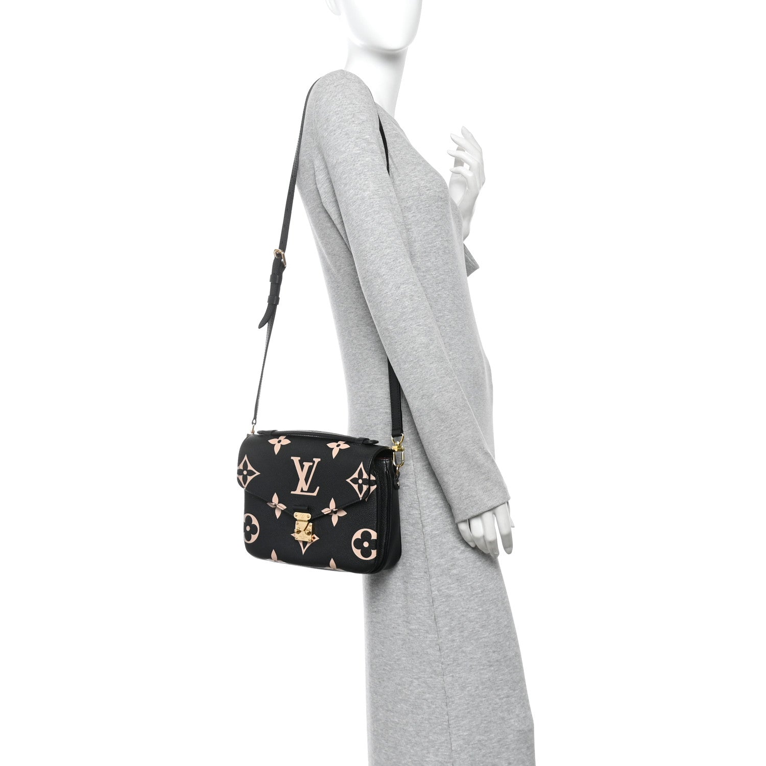 Empreinte Monogram Giant Pochette Metis Black Beige